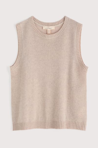Seasalt Women's East View Knitted Vest In Parsnip