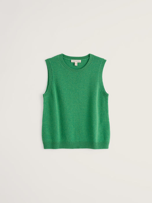 Seasalt Women's East View Knitted Vest In Pea Pod