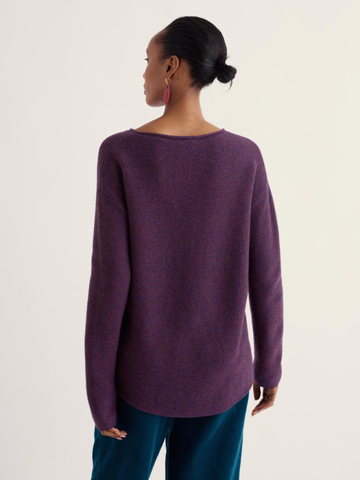 Seasalt Women's Fruity Jumper II In Loganberry