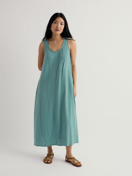Seasalt Women's Helleborine Above-Ankle Dress In Sardine