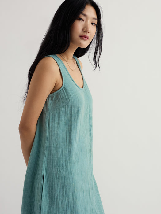 Seasalt Women's Helleborine Above-Ankle Dress In Sardine
