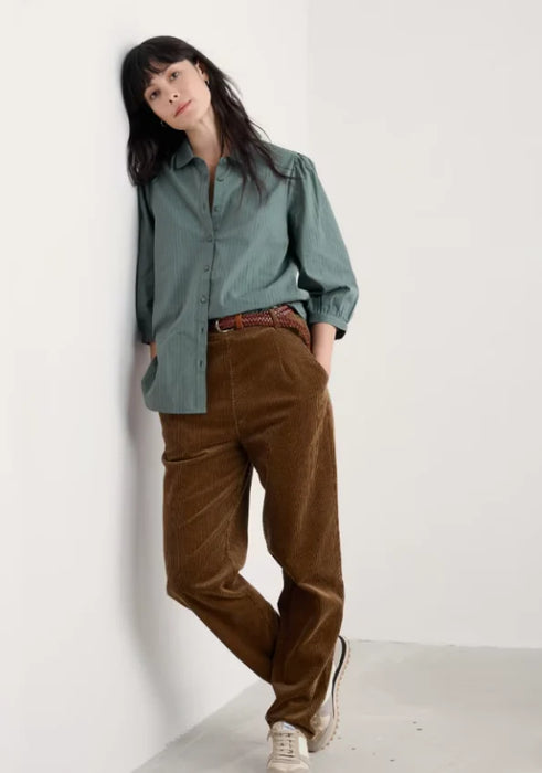 Seasalt Women's Hope Cottage Blouse II In Cliff