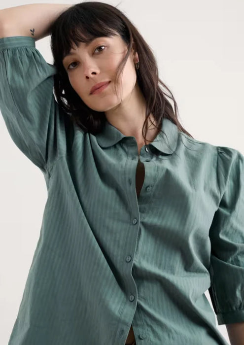 Seasalt Women's Hope Cottage Blouse II In Cliff