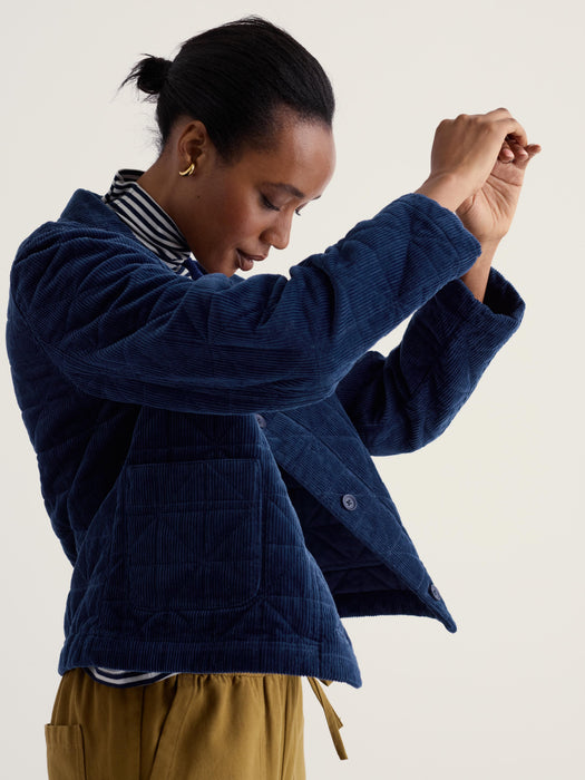 Seasalt Women's Incoming Tide Jacket In French Blue