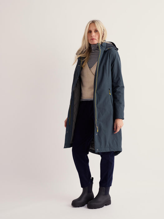 Seasalt Women's Janelle Coat In Squid Ink