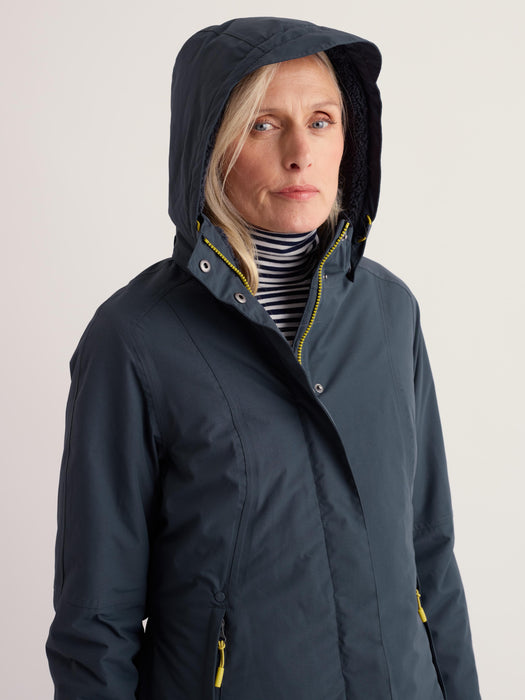 Seasalt Women's Janelle Coat In Squid Ink