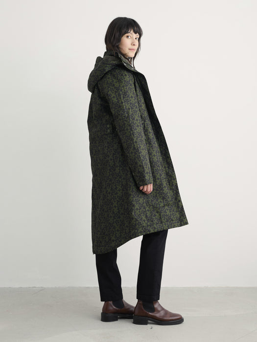 Seasalt Women's Janelle Waterproof Coat In Clay Stamp Highland