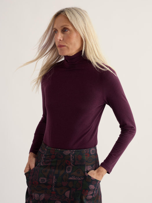 Seasalt Women's Landing Top In Dark Hellebore