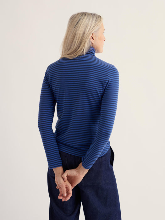 Seasalt Women's Landing Top In Pellitras Light Marine