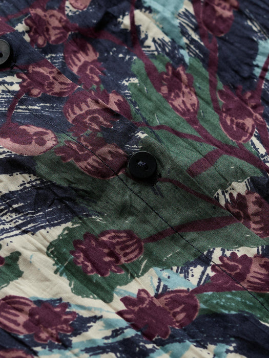 Seasalt Women's Larissa Shirt In Inky Seedheads Aran
