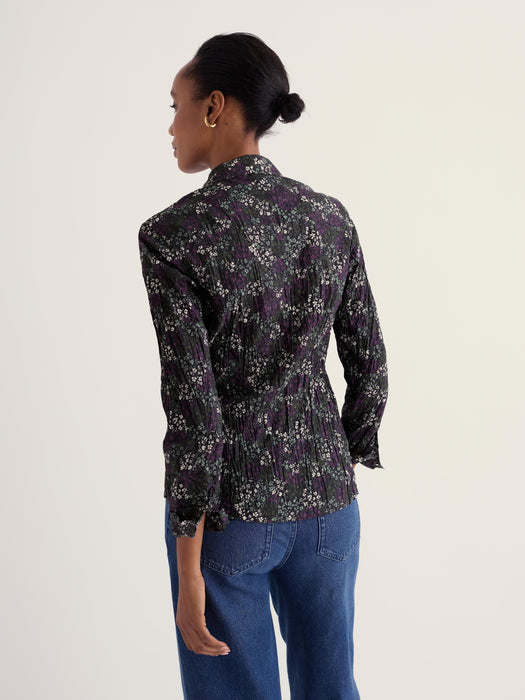 Seasalt Women's Larissa Shirt In Speckled Ditsy Mix