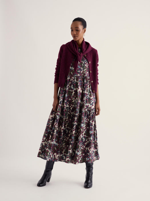 Seasalt Women's Leading Lights Dress In Inky Seedheads Aran