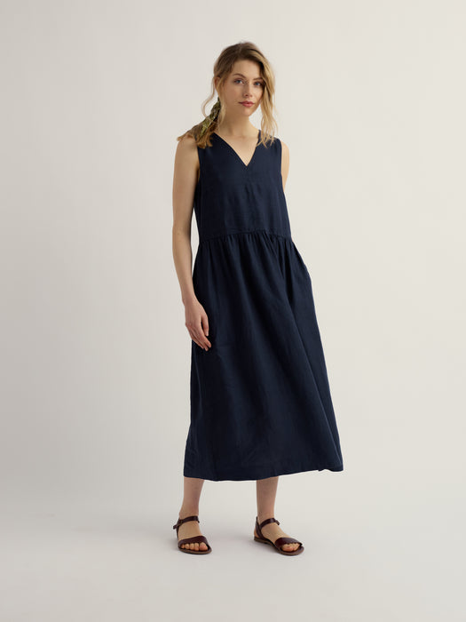 Seasalt Women's Lowland Heather Sleeveless Dress In Maritime