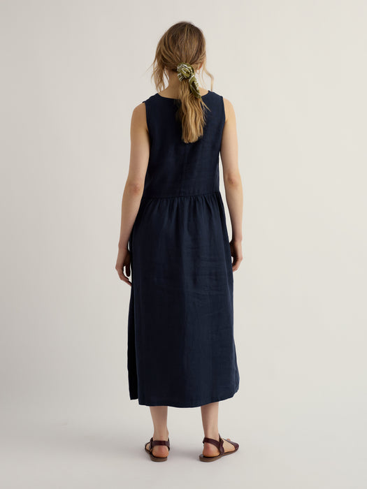 Seasalt Women's Lowland Heather Sleeveless Dress In Maritime