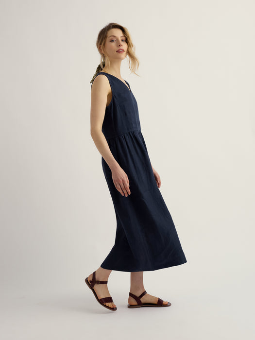 Seasalt Women's Lowland Heather Sleeveless Dress In Maritime