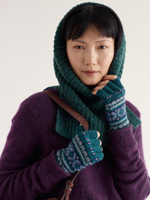 Seasalt Women's Mabyn Mittens In Larkspur Loch Multi