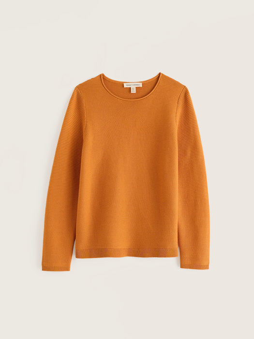 Seasalt Women's Makers Cotton Jumper In Amber