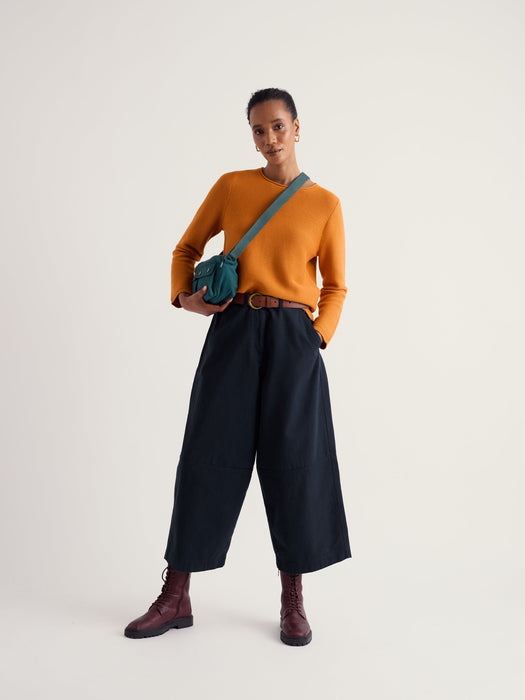 Seasalt Women's Makers Cotton Jumper In Amber