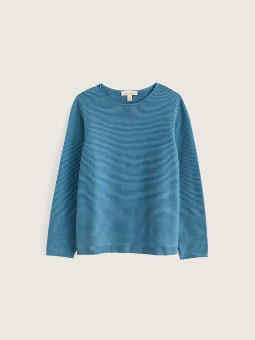 Seasalt Women's Makers Cotton Jumper In Cadet