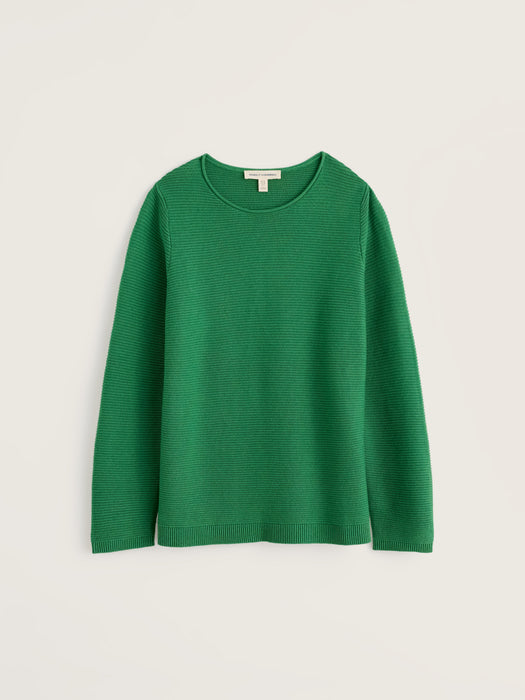 Seasalt Women's Makers Cotton Jumper In Pea Pod
