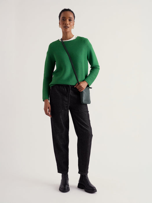Seasalt Women's Makers Cotton Jumper In Pea Pod
