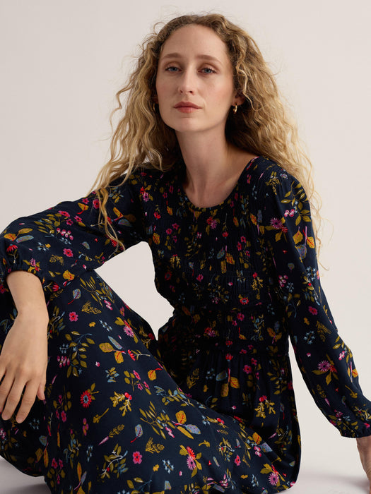 Seasalt Women's Meadowsweet Dress In Flora Study Mix
