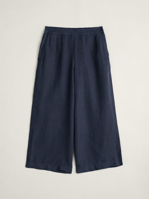 Seasalt Women's Merrivale Linen Culottes In Maritime