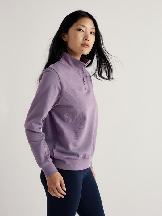 Seasalt Women's Navigation Sweatshirt In Grape Thistle