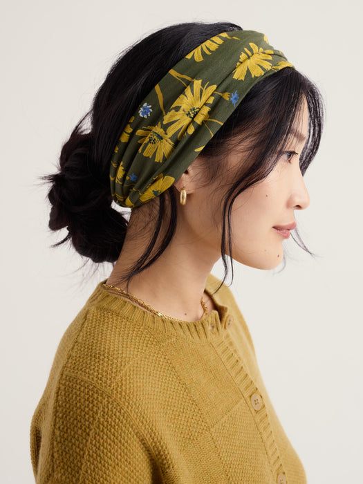 Seasalt Women's Organic Cotton Handyband In Dried Proteas Nori
