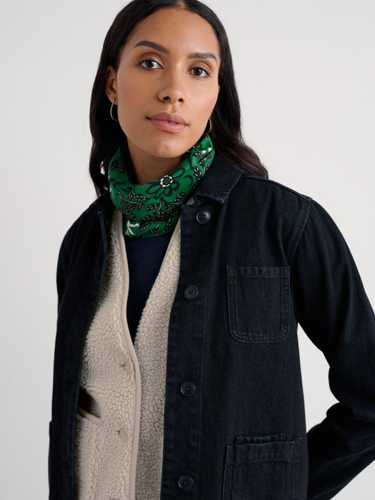 Seasalt Women's Organic Cotton Handyband In Evening Woodland Fern