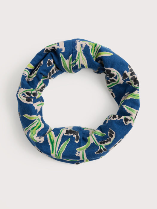 Seasalt Women's Organic Cotton Handyband In Painty Bluebell Dark Voyage