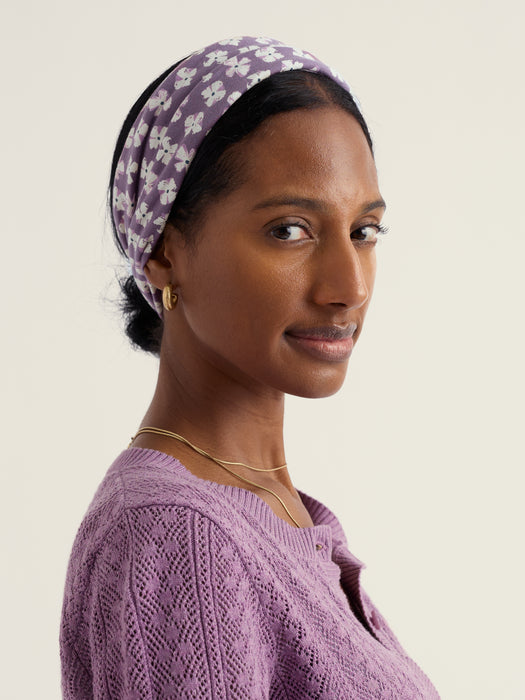 Seasalt Women's Organic Cotton Handyband In Petal Sketch Verbena