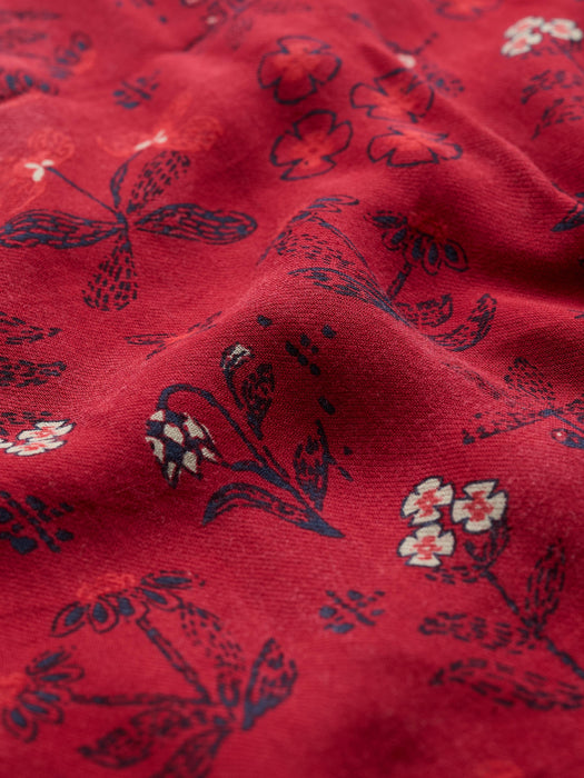 Seasalt Women's Pentillie Scarf In Tapestry Flowers Dahlia