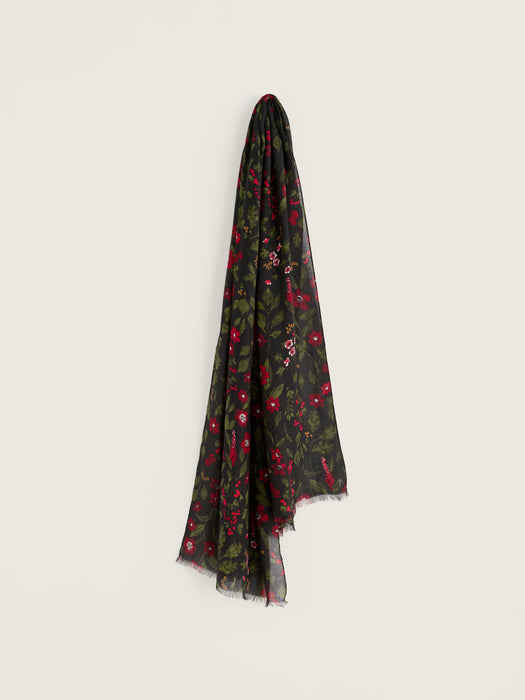 Seasalt Women's Pentillie Scarf In Winter Botanical Mix