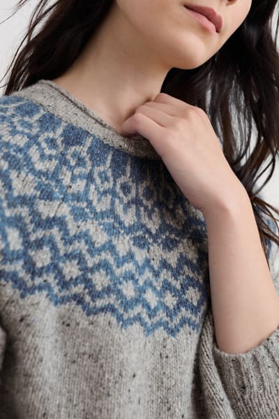 Seasalt Women's Port Kinnis Jumper Merino In Wag Tail Tor Shore