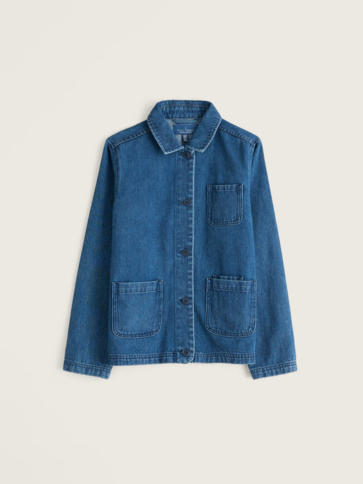 Seasalt Women's Reading Rocks Jacket In  Indigo Wash