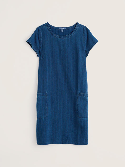 Seasalt Women's River Cove Dress In Mid Indigo