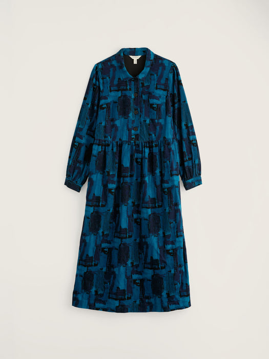 Seasalt Women's Rosina Dress In Paint Texture Raincloud