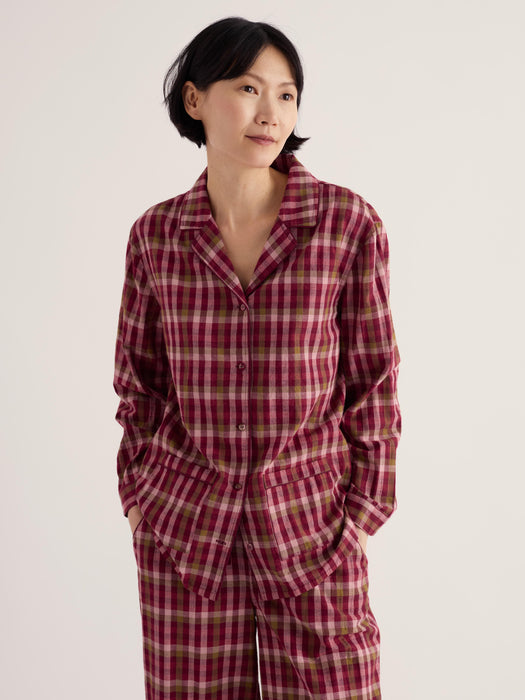 Seasalt Women's Sailing Moon Pyjamas In Foredeck Flag Multi