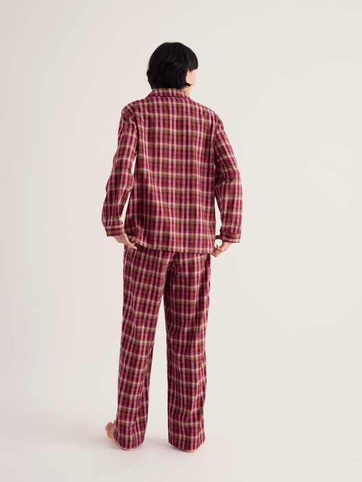 Seasalt Women's Sailing Moon Pyjamas In Foredeck Flag Multi