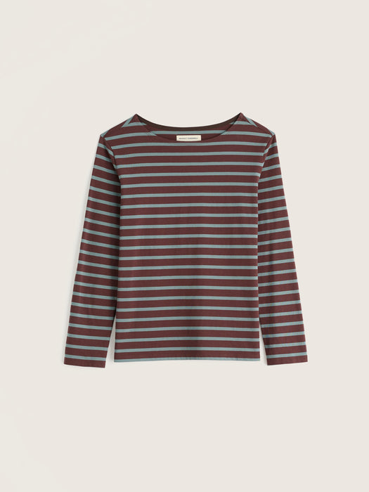 Seasalt Women's Sailor Shirt In Breton Lichen Seedbed