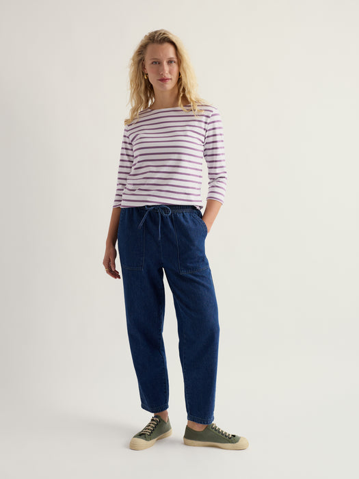 Seasalt Women's Sailor Top In Breton Verbena