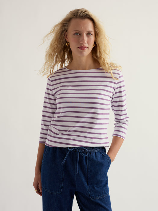 Seasalt Women's Sailor Top In Breton Verbena