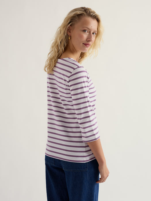 Seasalt Women's Sailor Top In Breton Verbena