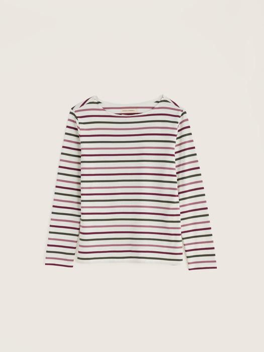 Seasalt Women's Sailor Shirt In Tri Breton Dried Rose