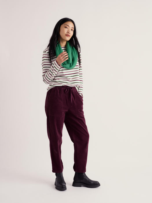 Seasalt Women's Sailor Shirt In Tri Breton Dried Rose
