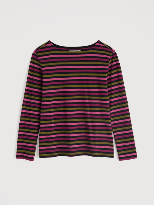 Seasalt Women's Sailor Shirt In Tri Mini Cornish Clove