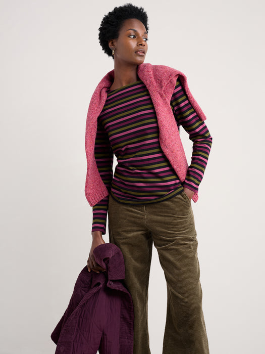 Seasalt Women's Sailor Shirt In Tri Mini Cornish Clove