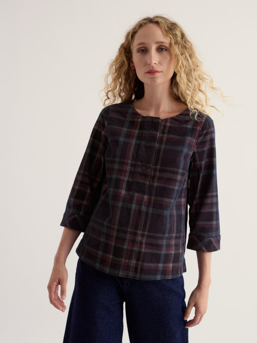 Seasalt Women's Tithonia Top In Honesty Dark Hellebore
