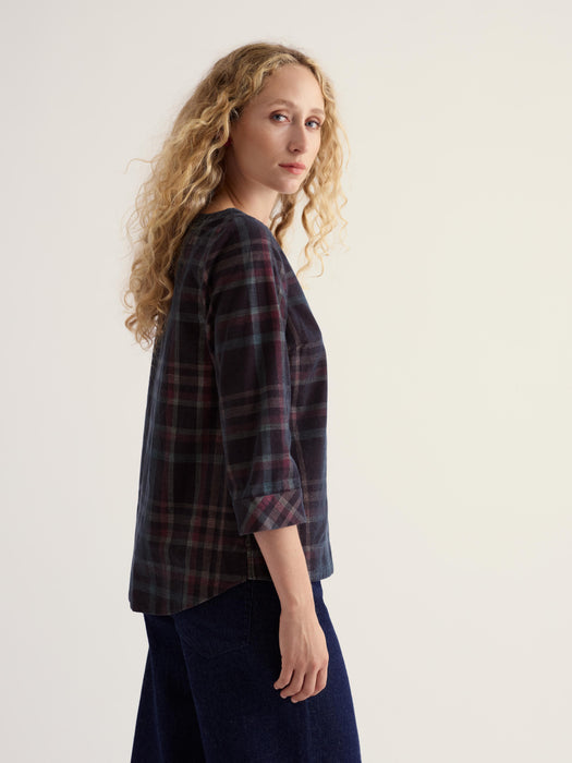 Seasalt Women's Tithonia Top In Honesty Dark Hellebore